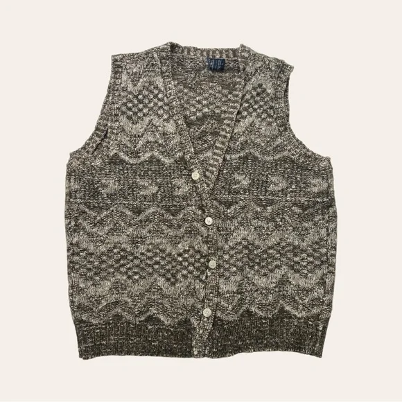 Vintage 70’s Wool Vest - Picture 1 of 4